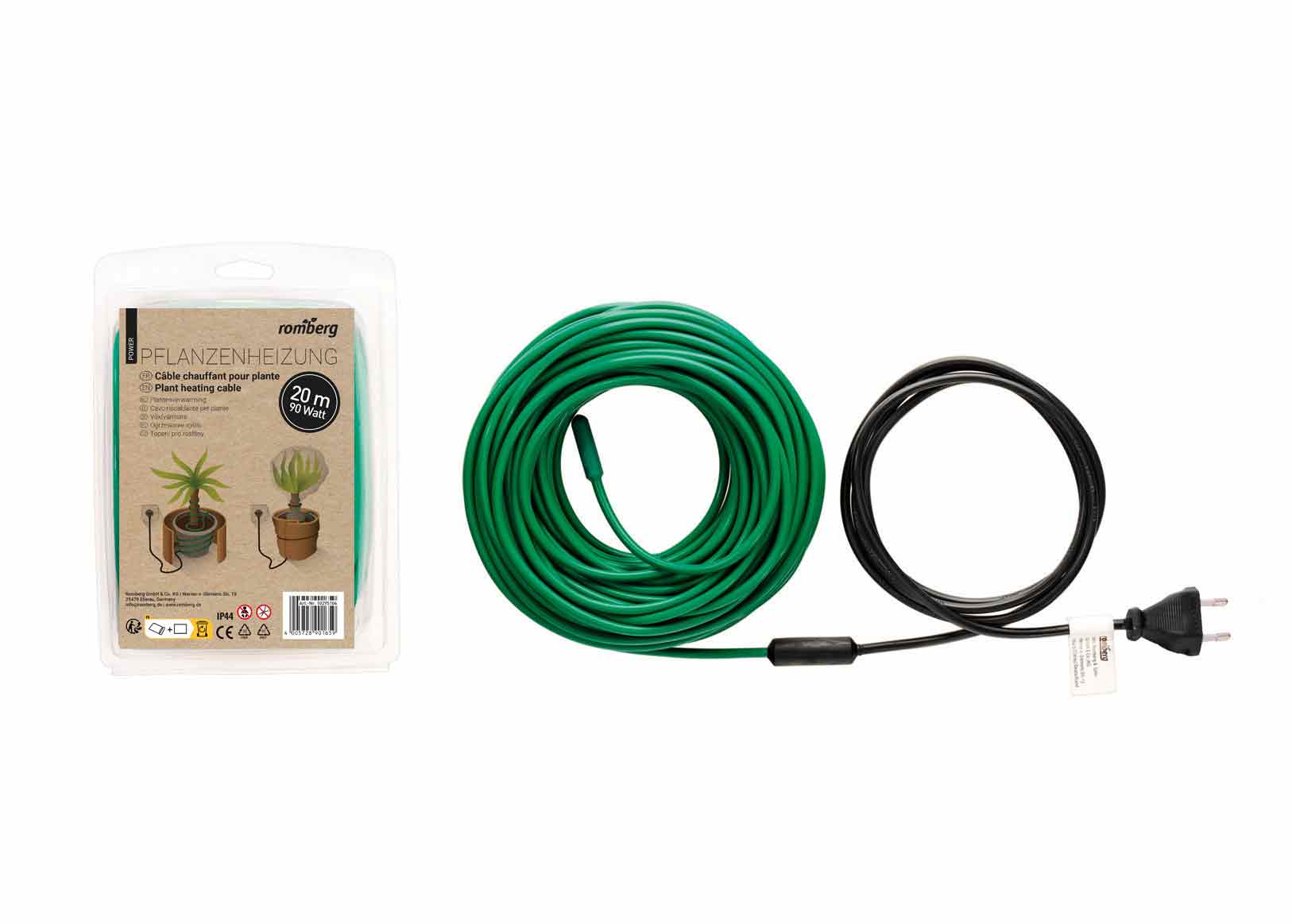 Pflanzenheizung XL 20m (18m heizbar) 90 Watt