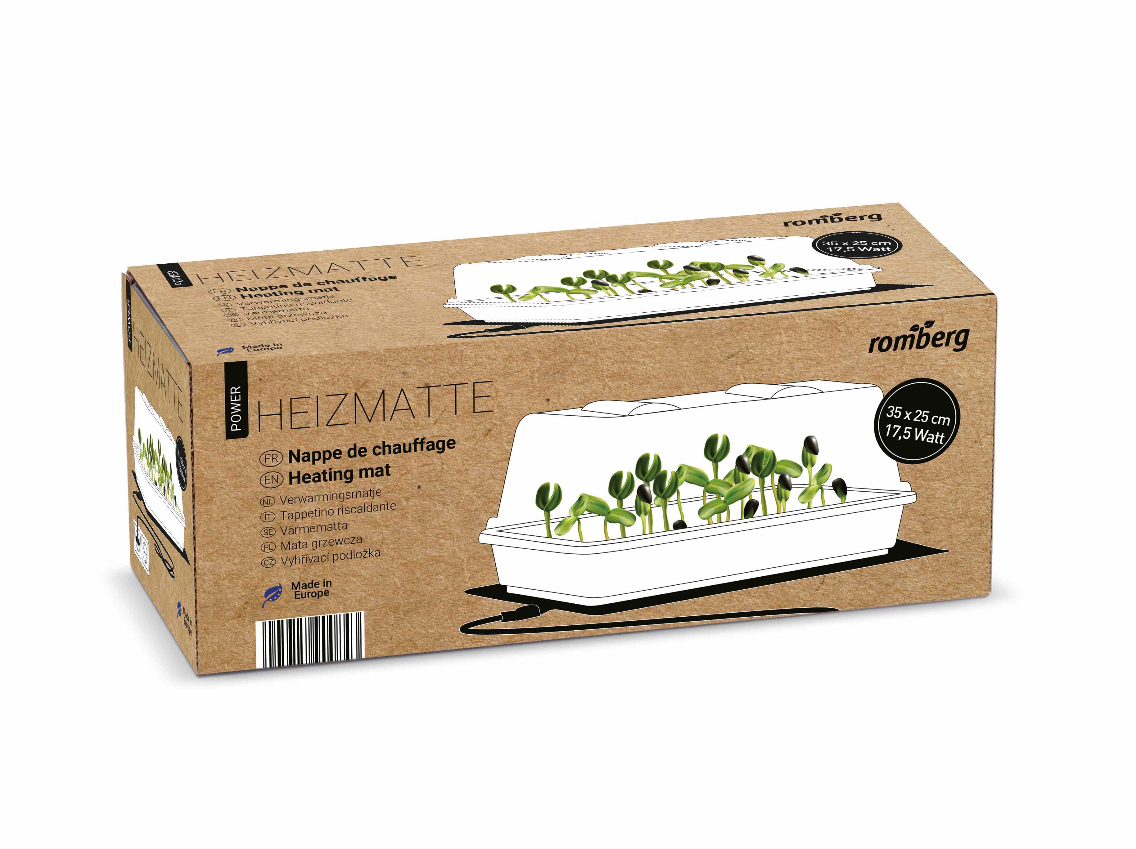 Heizmatte M 35 x 25 cm 17.5 Watt