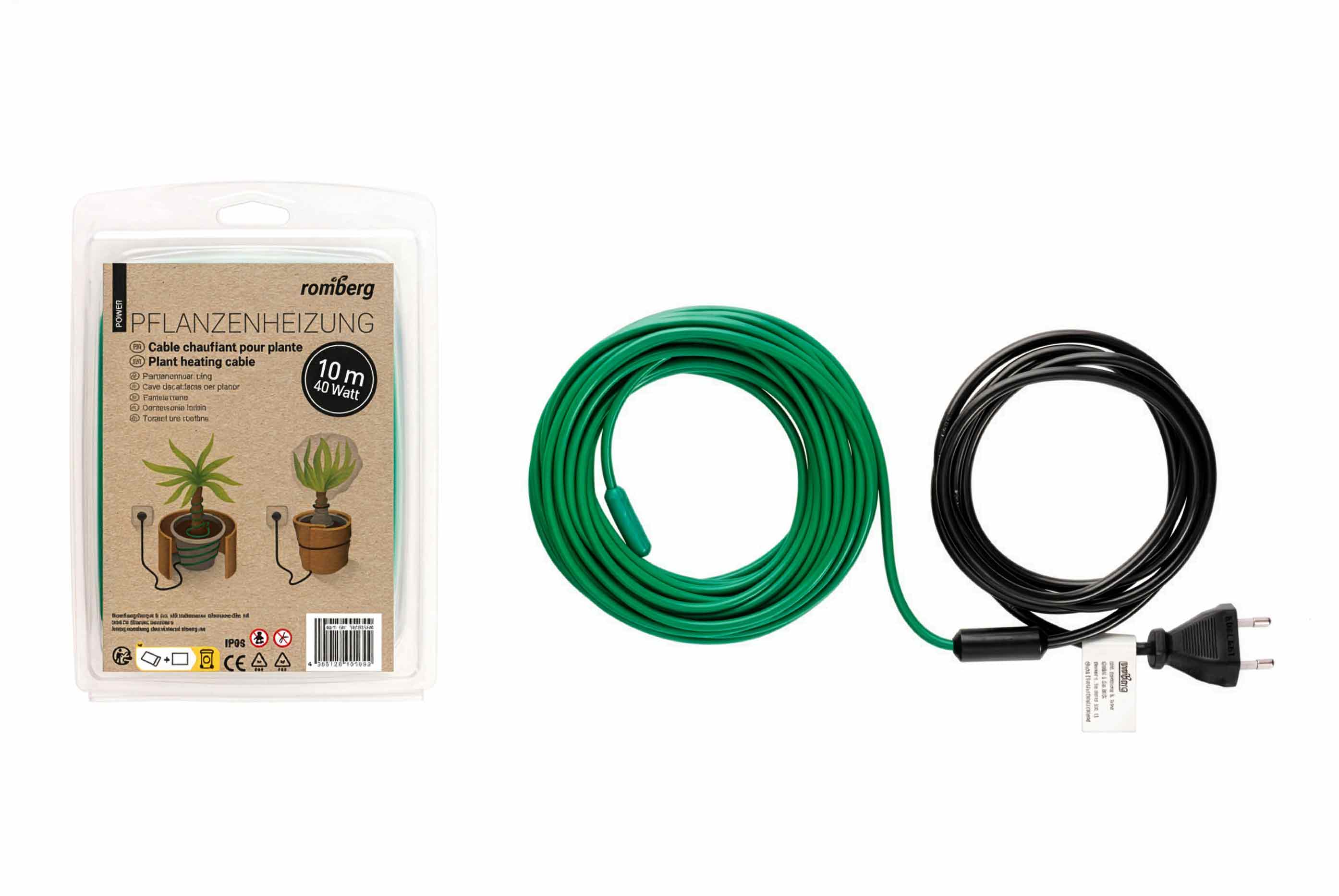 Pflanzenheizung L 10m (8m heizbar) 40 Watt