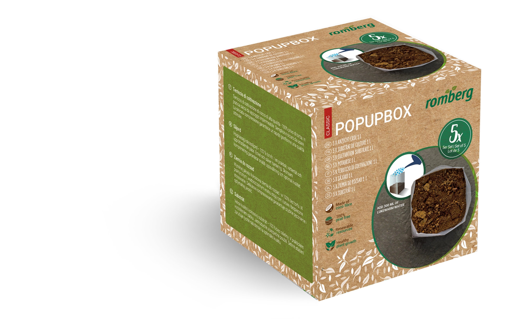 POPUP BOX  Anzucht-Erde